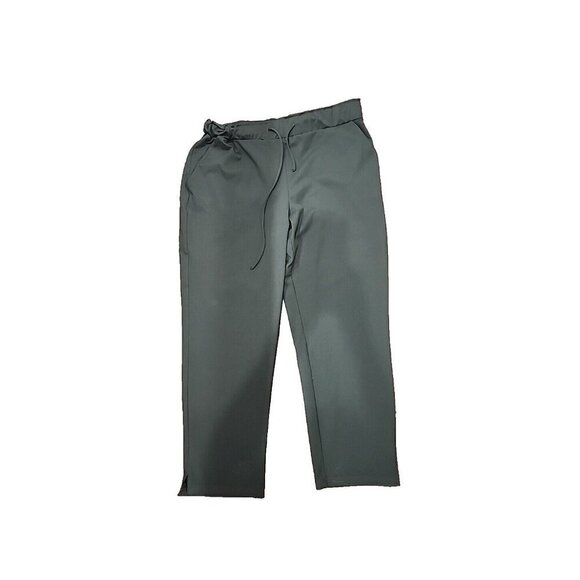 Joie Pants Olive Green Drawstring Elastic High Waist Straight Leg Women's XL - Picture 1 of 7